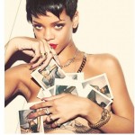 rihanna mezza nuda instagram