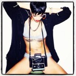 rihanna mezza nuda instagram