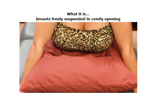 ComfyBreasts, cuscino per tette